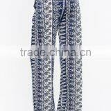 Best Selling Ladies Wide Leg Casual Boho Pants OEM Service thumbnail-5