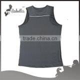 Wholesale Men Tank Tops Men's Clothing With Polyester Spandex Fabric thumbnail-2