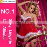 New Arrival Fashion Style Outdoor Christmas Bows Sexy Lingerie thumbnail-2