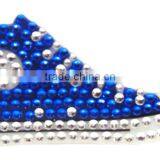 China Custom Stickers Factory Laptop Adhesive Rhinestone Stickers Pink Nail Polish Acrylic Sticker thumbnail-3