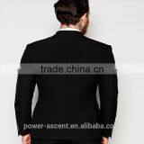 2016 Mens Super Skiny Double Breasted Black Suit Jacket thumbnail-2