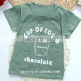 Summer Children Clothing Girls Cartoon Short Sleeve Tops Tee ABC Baby Printing Kid Cotton T-shirt thumbnail-4