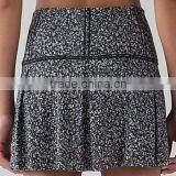 2017 OEM Logo Seam Women Yoga Shorts With Outside Skirt thumbnail-2