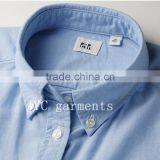High Quality Slim Fit Modern Sky Blue Women Dress Shirt Wholesale With Factory Price thumbnail-5