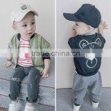 S17629A 2017 Children Clothing Kids Coat Boy's Casual Baseball Coat thumbnail-1