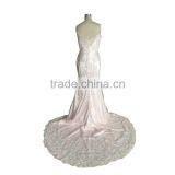 China OEM Supply Backless Sexy Long Tail Wedding Dresses