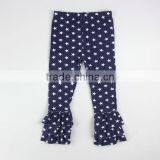 2015 New Arrival Summer Tiny Spot Ruffle Fashion Pants thumbnail-2