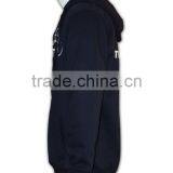 2015 Good Quality Wholesale Cheap Basic Black Lightweight Hoody thumbnail-2
