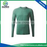 2017 Latest Design Mens Long Sleeve Dry Fit Anti-UV Gym t Shirt / Fishing Shirt / Compression Shirt thumbnail-1