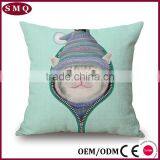 Wholeasale Custom Animal Sublimation Cute Pillow Case Decorative thumbnail-1