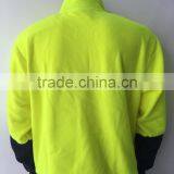 Fleece Two-tone hi Vis Polar Jacket Safety Sweatshirt Meet EN ISO 20471 thumbnail-2