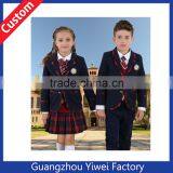 Fashion school uniform design , New kids school uniform , custom make bulk school uniforms