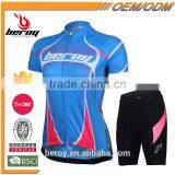 BEROY New Arrivel Cycling Wear for Woman,short Sleeve Cyclists Clothes thumbnail-2