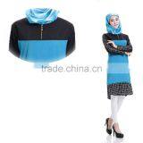 Chiffon Lose Muslim Tops Blouse For Ladies Islamic Tops Traditional Clothing East Saudi Arabia Shirt thumbnail-2