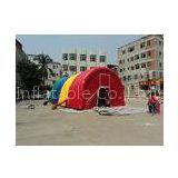 Durable Rainbow Arch Tourist Inflatable backyard Party Tent Oxford Cloth