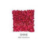 Red Champagne Handmade Decorative Pillows Faux Silk 18 x 18 Pillows thumbnail-1