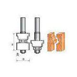 Silver Welding Reversible Window Sash & Door Bit TCT Router Bit For Woodworking