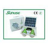 Durable 9W Household Solar Home Lighting Kit With Iphone 6 Solar Charger