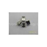 10M100M 1x1 Tab Down Transformer RJ45 Network Connector no LED With EMI thumbnail-1