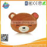 Emoji Smiley Emoticon Yellow Round Cushion Pillow thumbnail-1