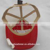 Australian Embossed Beer Opener Unstructured Trucker Hat Customize Woven Label Mesh Trucker Hat