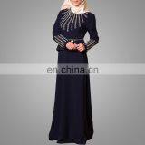 High Fashion Embroidery Baju Kurung Popular Baju Melayu Modern Beads Malaysia Suit Jubah Online thumbnail-3