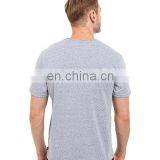 4 Needles 6 Lines Men Comfortable Organic Cotton Plain t Shirts /tee Shirts thumbnail-3