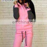 Brand Lady velour Tracksuit Fashion Women Tracksuit