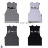 T-MV005 Fashion Printing Drop Armhole Fitness Singlet Men Tank Tops thumbnail-1