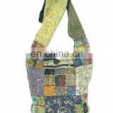 High Quality Canvas Designer Wholesale Cotton Hippie Sling Bag thumbnail-4