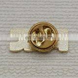 Plate Gold Metal Hard Enamel Company Name Badge, PICC Letter Lapel Pin thumbnail-5
