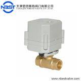 Dc9v-35v Brass Miniature Electric Shut Off Valve 1/4'' With Indicator No Manual thumbnail-2