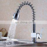 Unique Design Deck Mounted Single Handle Pull Out Kitchen Faucet thumbnail-3
