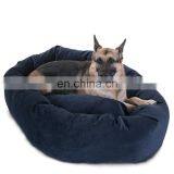 Luxury Pet Bed Warming Cat House Soft Round Dog Bed With Non-slip Waterproof Bottom thumbnail-4