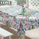 Flowers Fruits Series Printed Spun Polyester LinenTablecloth Rectangle Wholesale Table Linen thumbnail-5