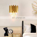 2021 Luxury Restaurant Hotel Home Bedside Modern Wall Mounted LED Crystal Wall Light thumbnail-4