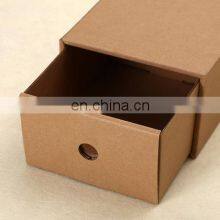 Kraft Folding Mailer Boxes Brown Corrugated Paper Corrugated Board Box for Shoe thumbnail-4
