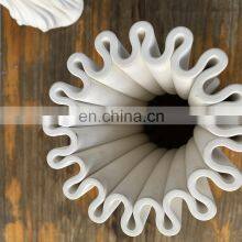 Modern 3D Print Abstract Ceramic Vase Minimalist Decor For Living Room thumbnail-5