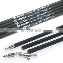 12pcs Order From Factory Direct Pure Carbon Arrow Shafts ID6.2mm Spine Length31'' Straightness0.001 Carbon Hunting Arrow Shafts