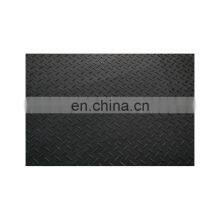 Q235 Black Steel Checkered Tread Steel Plate for Slip Resistance Usage thumbnail-4