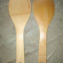 Bamboo Cooking Utensil Spoon 9.2inch Bamboo Rice Paddle Bamboo Spoon thumbnail-1