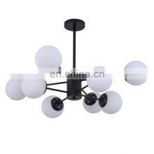 Modern Ceiling Light Glass Decor Chandelier Home Indoor LED Pendant Ceiling Lights thumbnail-1