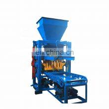 Auto press manual concrete interlocking block brick making maker machine for sale