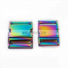 Custom Name Safety Belt Buckles Logo Side Quick Release Buckles Rose Gold Metal Eco-friendly Lead Free and Nickle Free thumbnail-4