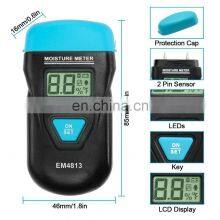 All-sun EM4813 Portable Wood Moisture Meter Digital Thermometer thumbnail-4