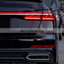 Upgrade to the Latest Full LED Through Taillamp Taillight With Dynamic for AUDI A6 C8 Tail Lamp Tail Light 2019-2021 thumbnail-3