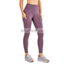 Gym Fitness Sport Wears Women Wholesale Seamless Leggings Yoga Pants Running High Waist Seamless thumbnail-4