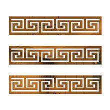 Window Acrylic 3d Three-dimensional Wall Sticker Master Bedroom Waist Line Wall Line Chinese Toilet Corner Kitchen Self-adhesive Hotel thumbnail-3