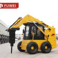 Construction Machiery FUWEI Latest Skid Steer Front End Loader for Sale thumbnail-5