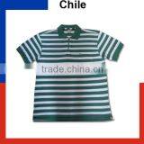 Knitting Clothing Polo T-shirt for Men/yarn Dry Stripe Polo T-shirt for Mens Engineer Stipe thumbnail-1